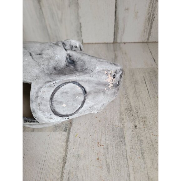 Ceramic skull tea light candle holder Halloween home decor - Picture 8 of 10